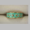 Anillo artístico brillante colores