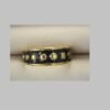 Anillo artístico brillante colores