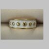 Anillo artístico brillante colores