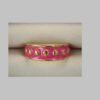 Anillo artístico brillante colores