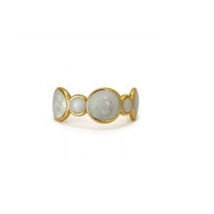 Anillo elegante círculos