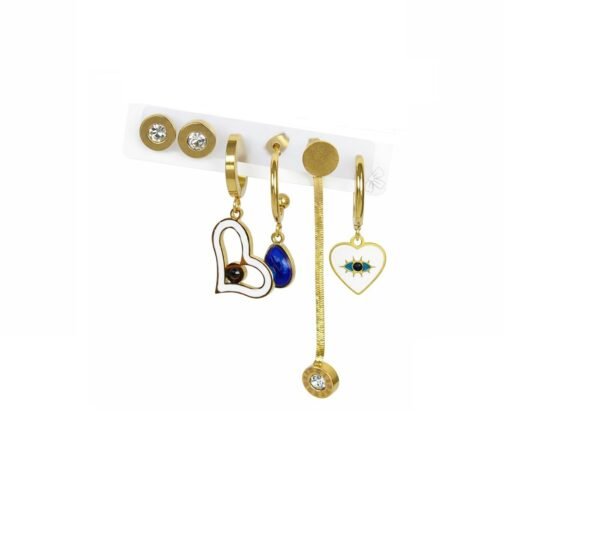 Aretes románticos elegantes