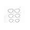 Aretes corazón