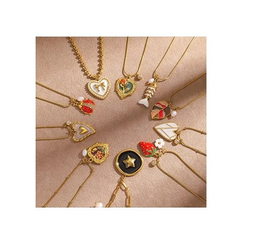 Cadena con dije de concha