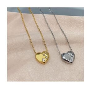 Cadena con dije de corazón