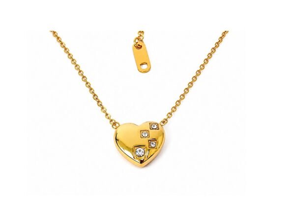 Cadena con dije de corazón
