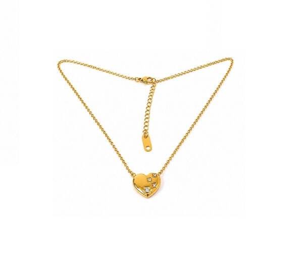 Cadena con dije de corazón