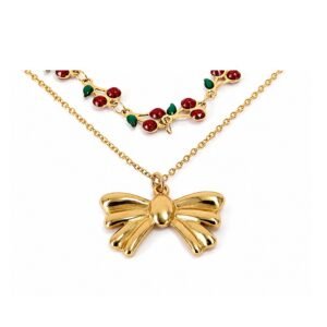 Cadena doble cereza