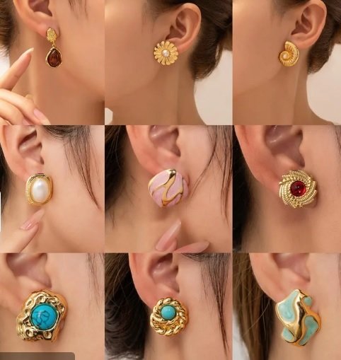 Aretes corazón