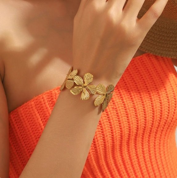 Brazalete princesa flor