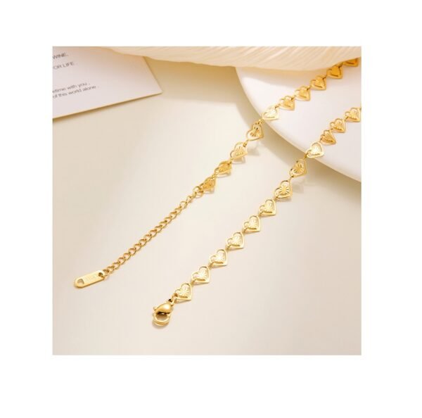 Pulsera de corazones