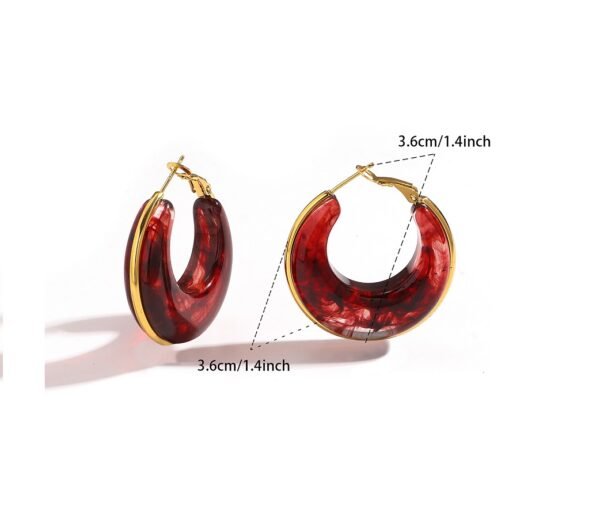 Aretes elegantes grandes