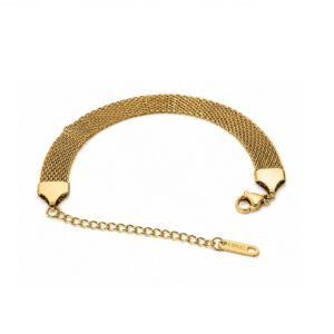 PAO-05-01 Pulsera trenzada ancha