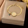 Pulsera sol y dije
