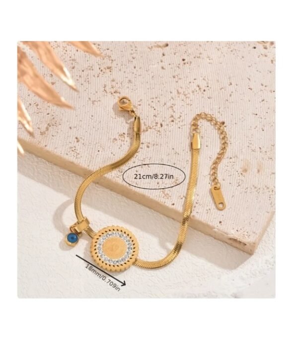 Pulsera sol y dije
