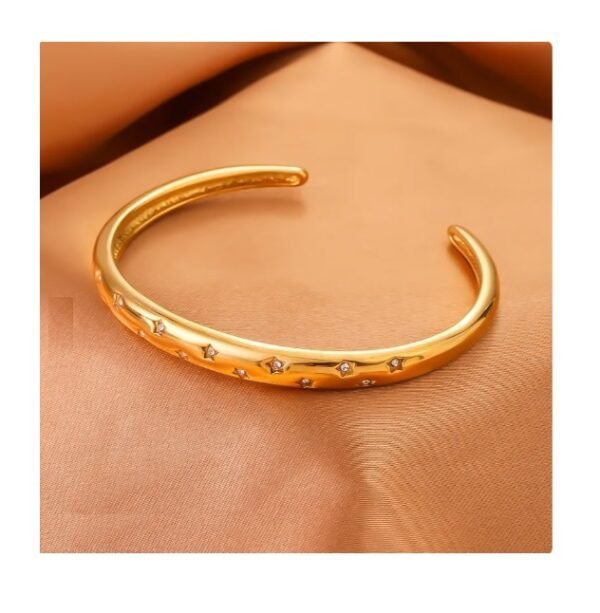 Brazalete incrustaciones estrella