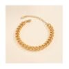 Pulsera cubana ancha